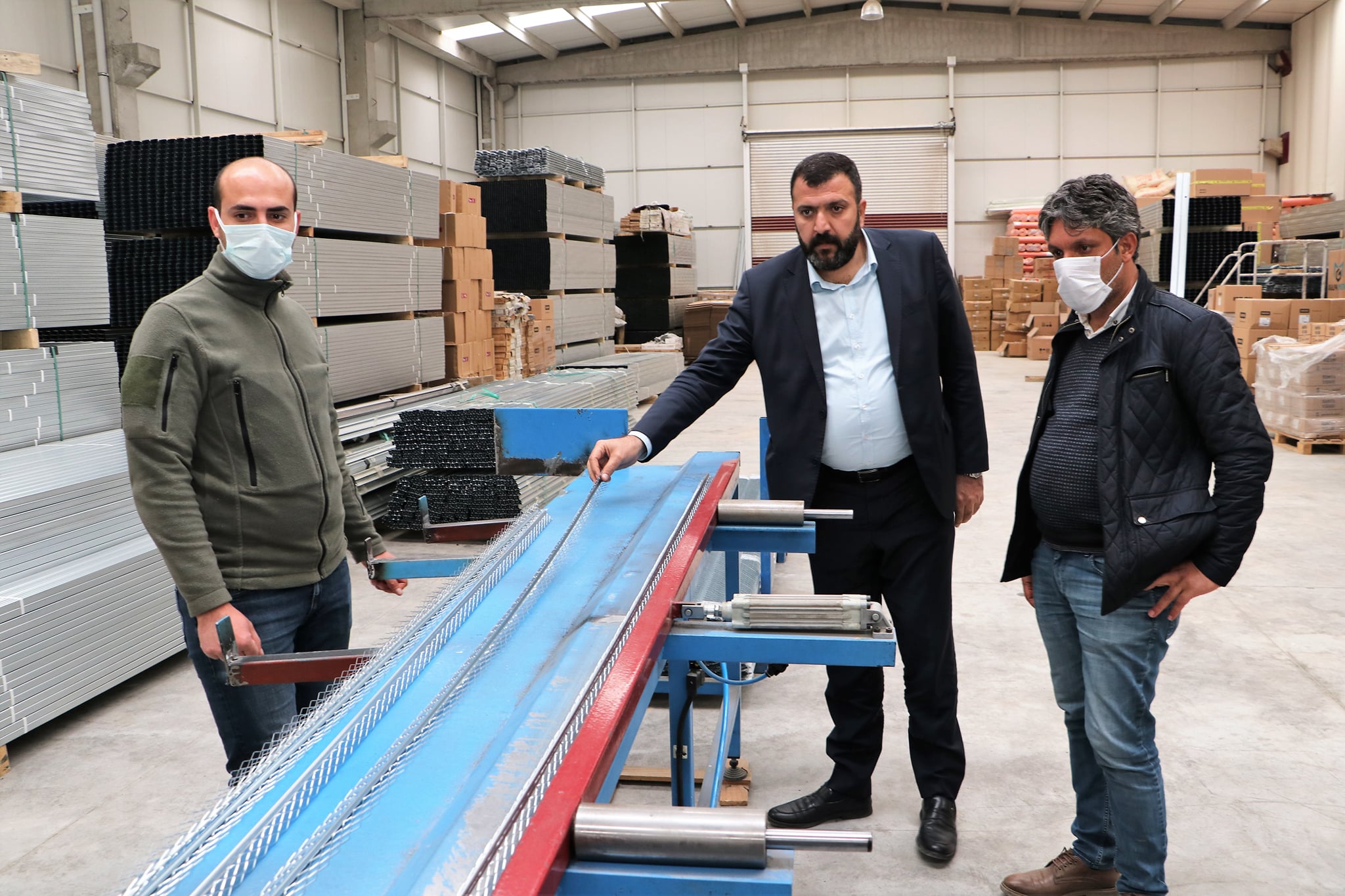 OSB YK Başkanı Mustafa Fidan'dan Firmamıza Ziyaret 